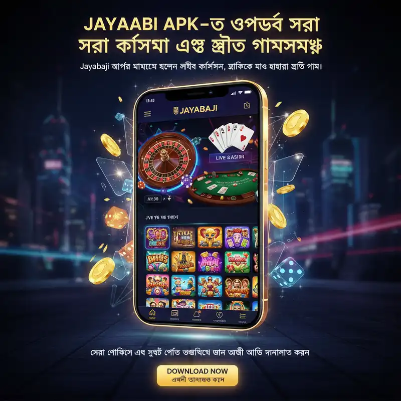 Jayabaji APK ক্যাসিনো এবং স্লট গেমসের বিশাল সংগ্রহ